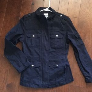 Navy light weight jacket